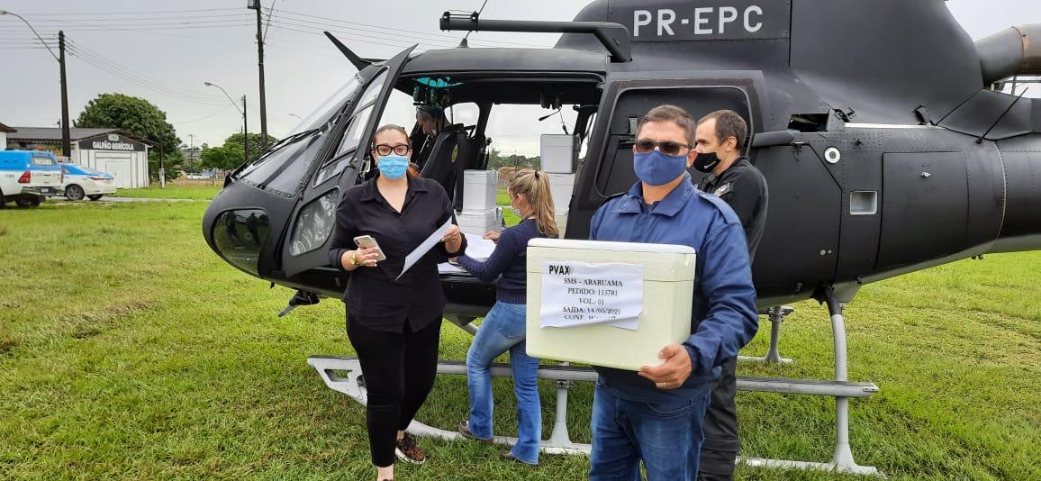 Prefeitura de Araruama recebe novo lote de vacinas contra a Covid-19