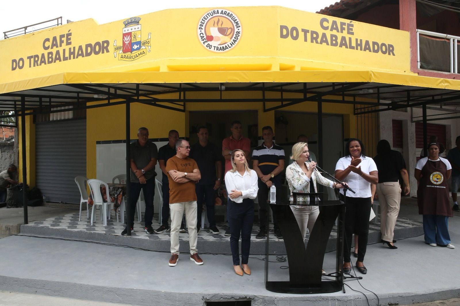 Prefeitura de Araruama inaugura as 3  primeiras unidades do projeto “Café do Trabalhador” nos bairro Mataruna, Japão e Rio do Limão