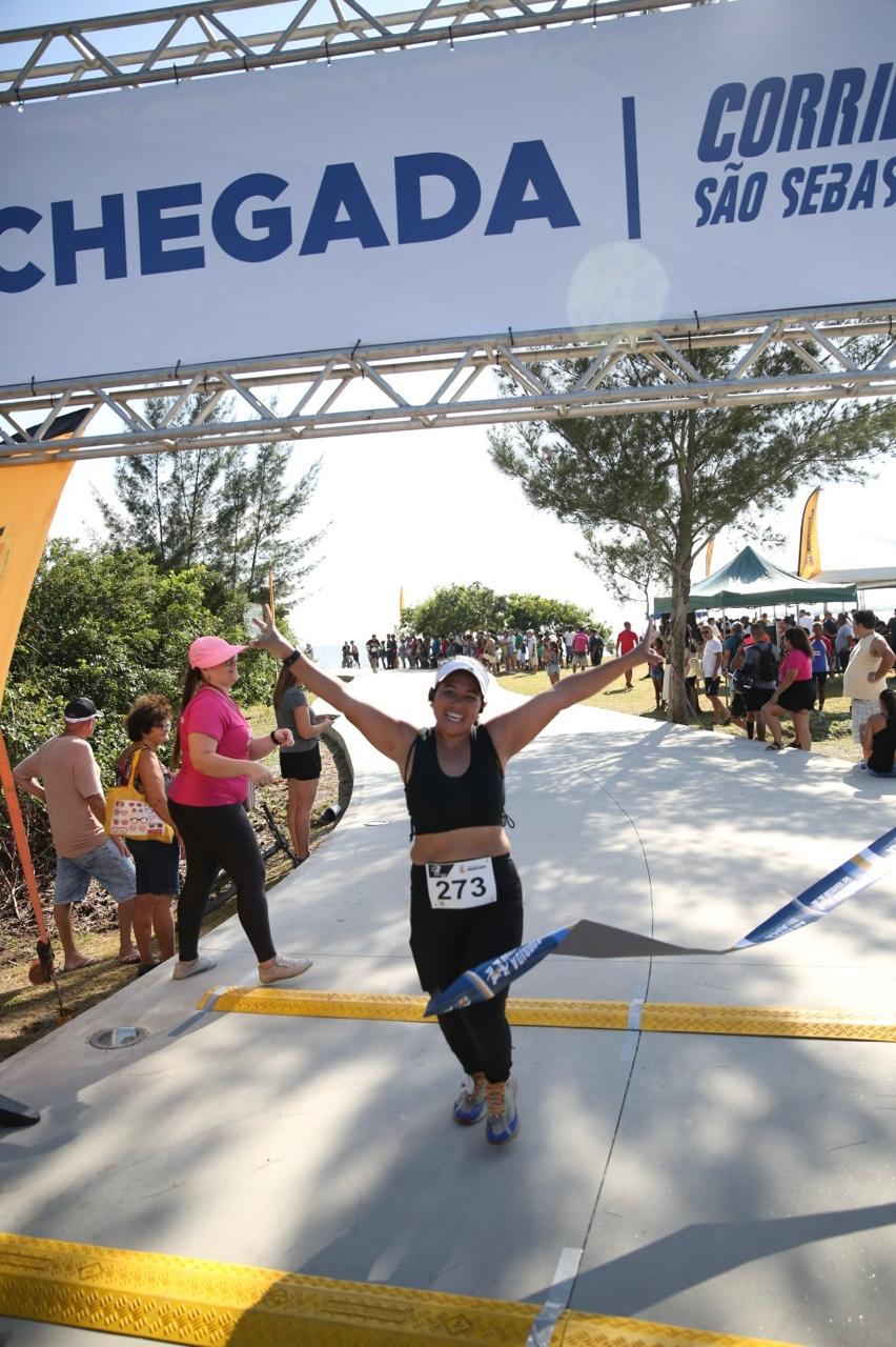 Corrida de São Sebastião reúne 600 atletas na Orla Oscar Niemeyer